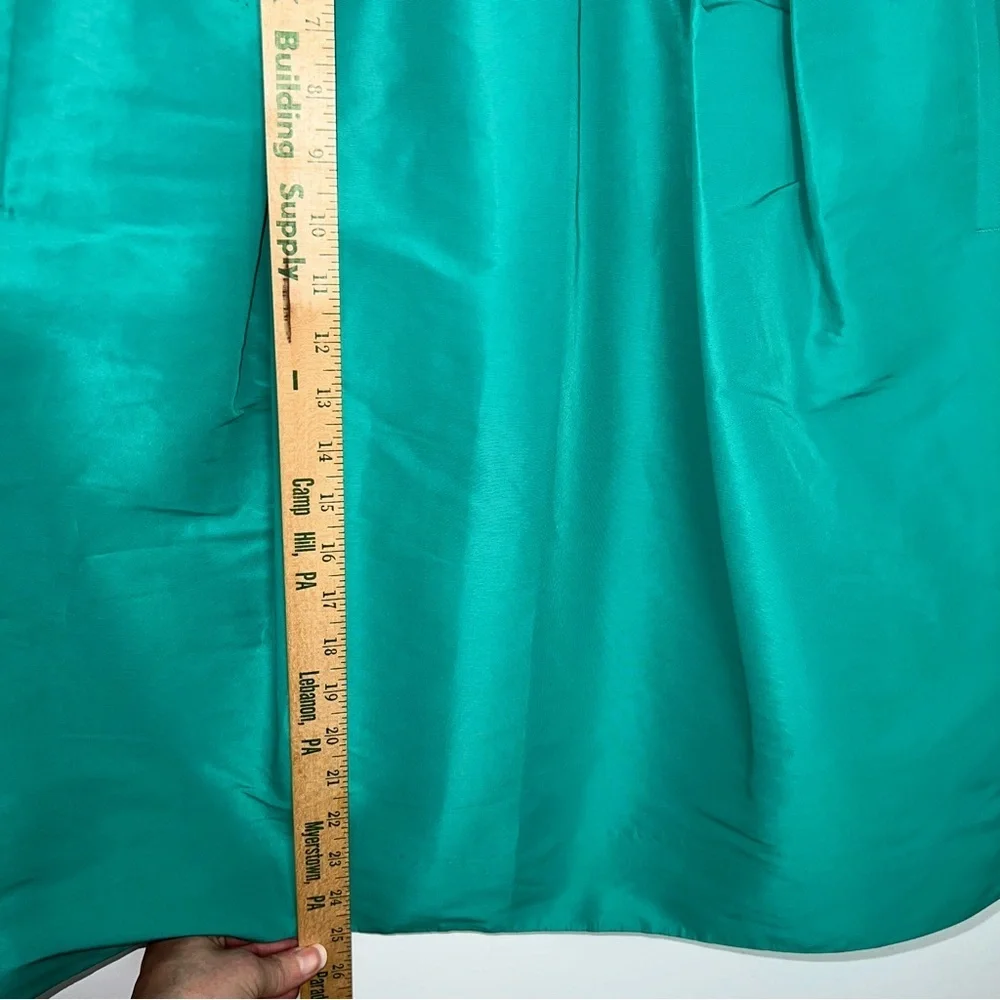 COS Teal Green A-Line Midi Skirt Women’s Size US 12 Structured Minimalist